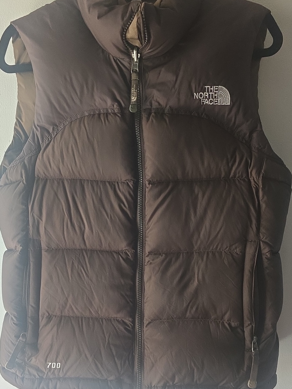 The North Face 700 Women’s Brown Down Puffer Vest